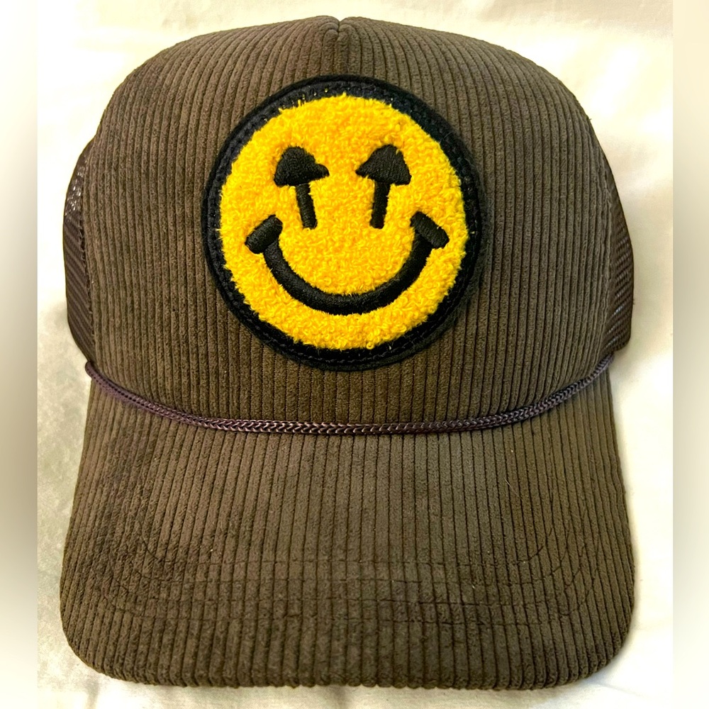 Happy Caps Corduroy Snapback Hat